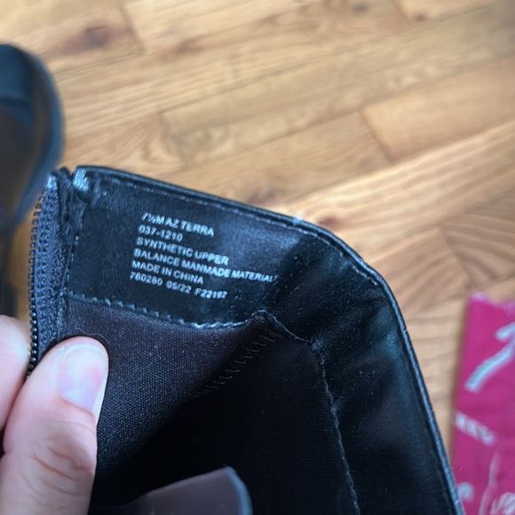 Black buckle boots.  -previously owned   Goth? Pirate costume? - Picture 8 of 8